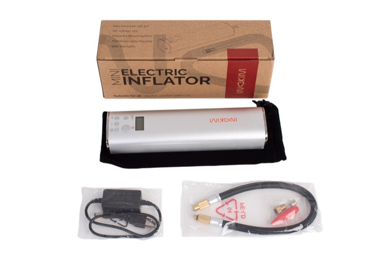 Inokim Electric Scooter Air Pump - Portable Tire Inflator for Quick & Easy Inflation - Perfect for Commuting, Urban Travel & Outdoor Adventures