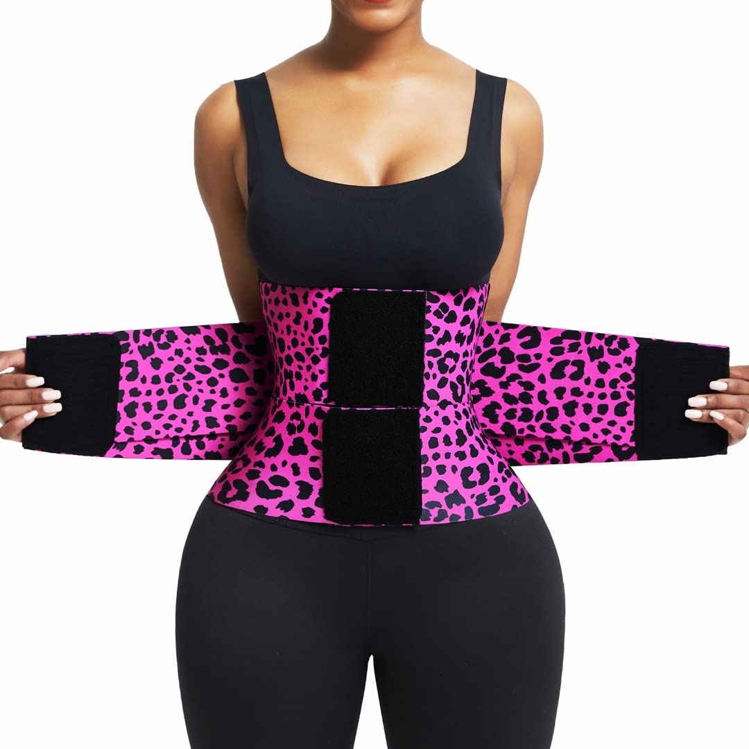 Waist Trainer Belt for Women & Men - Tummy Trimmer, Sweat Simulation & Back Support - Postpartum, Workout & Weight Loss Support