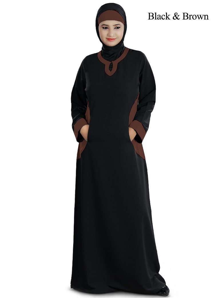 Elegant Daria Abaya for Women - Modest Muslim Prayer Dress - Perfect for Prayer, Mosque, and Special Occasions