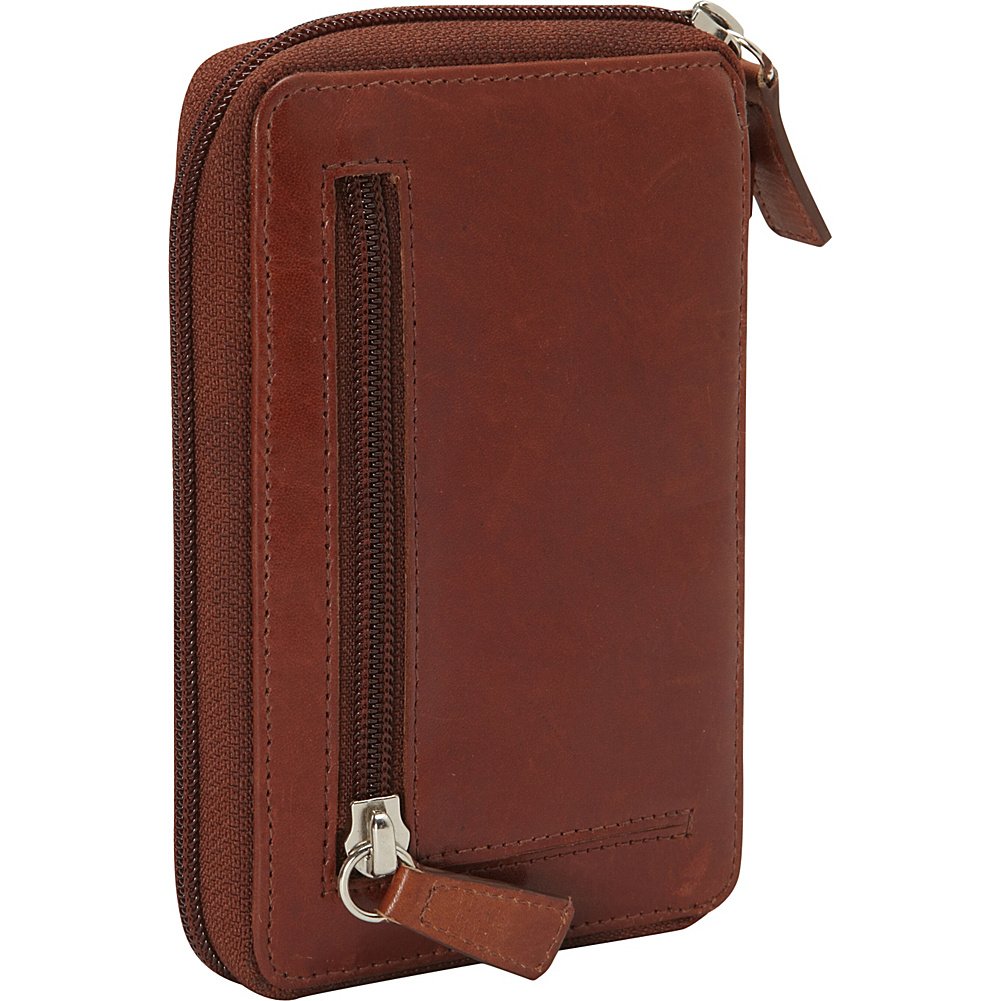 Mancini RFID Blocking Leather Wallet for iPhone & Android Phones - Slim Bifold Credit Card Holder with Money Clip | Perfect for Travel, Business & Everyday Use