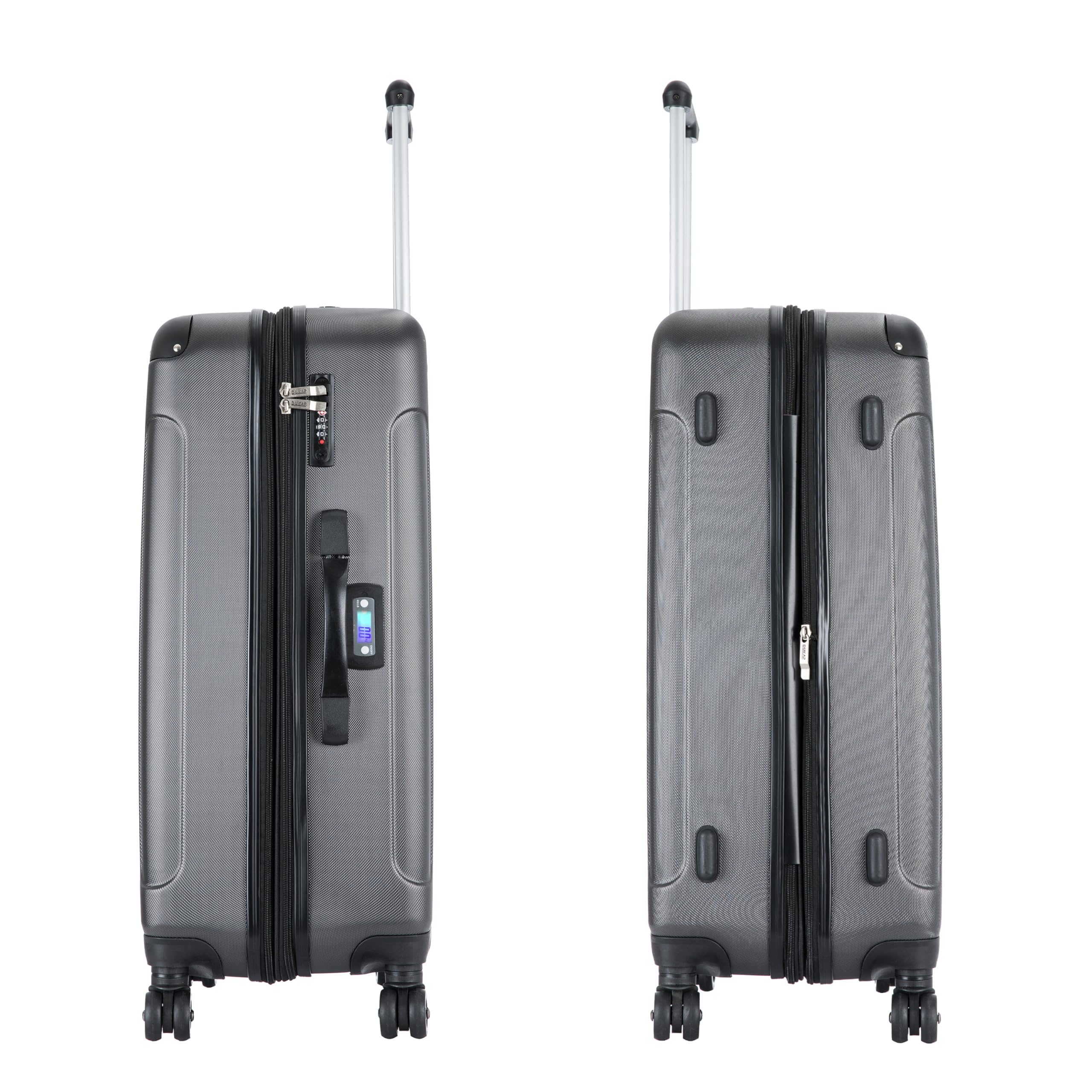 DUKAP INTELY 2-Piece Hardside Luggage Set with 360° Spinner Wheels (20