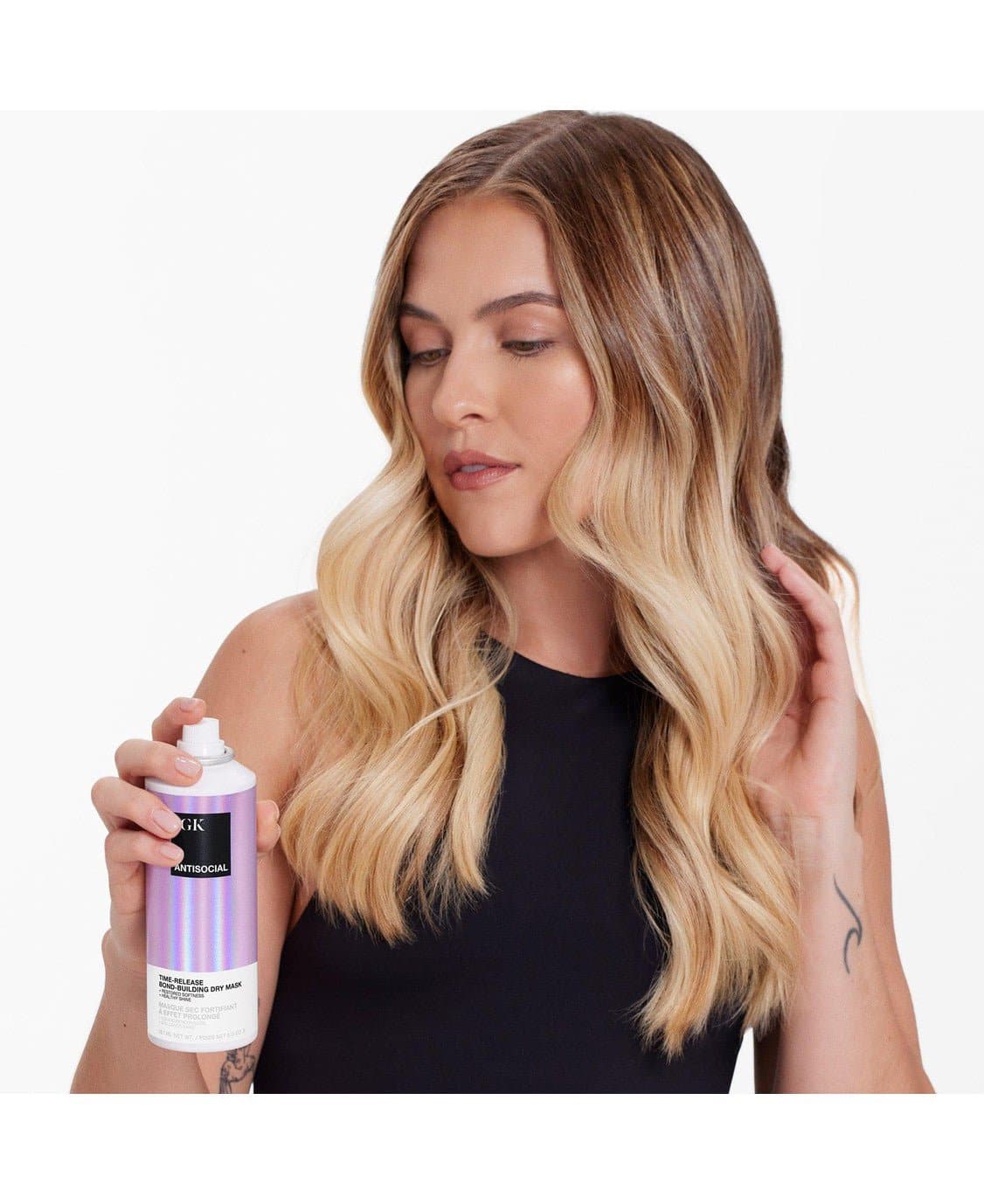 Antisocial Dry Hair Mask - Deep Conditioning Treatment for Damaged & Frizzy Hair - Perfect for Salon-Quality Hair Care at Home
