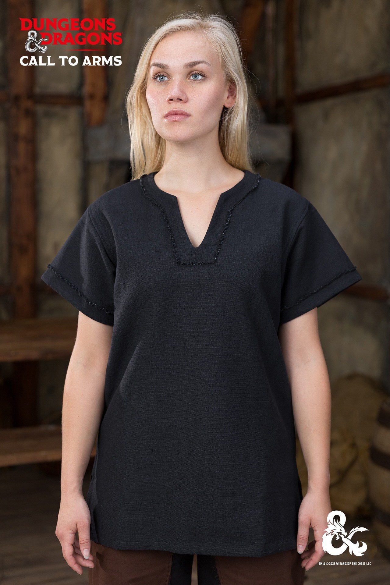 Dungeons & Dragons Barbarian T-Shirt - Black | Fantasy RPG Gaming Apparel for D&D Fans & Tabletop Roleplaying Enthusiasts