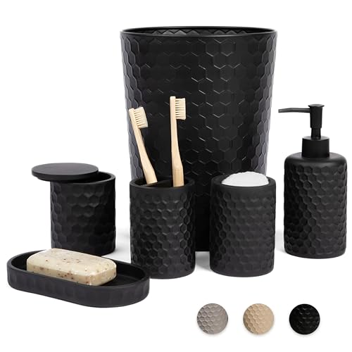 Black Trash Can
