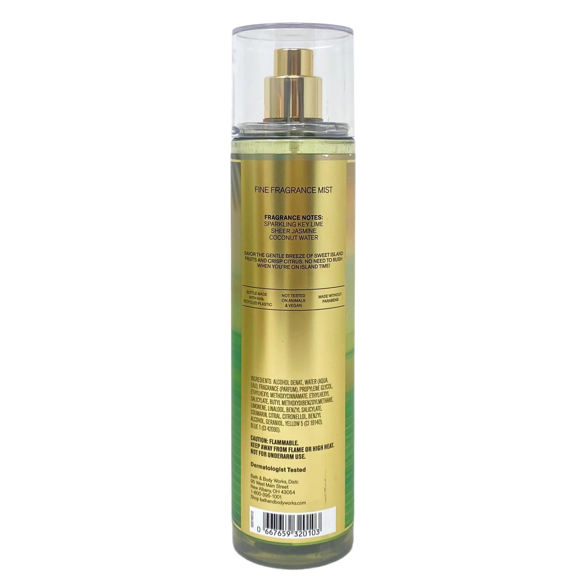 Coconut Lime Verbena Deluxe Gift Set by Bath & Body Works - Full Size Body Cream, Fragrance Mist, Shower Gel & Lotion - Perfect for Spa Day, Birthday Gifts & Self-Care Routine