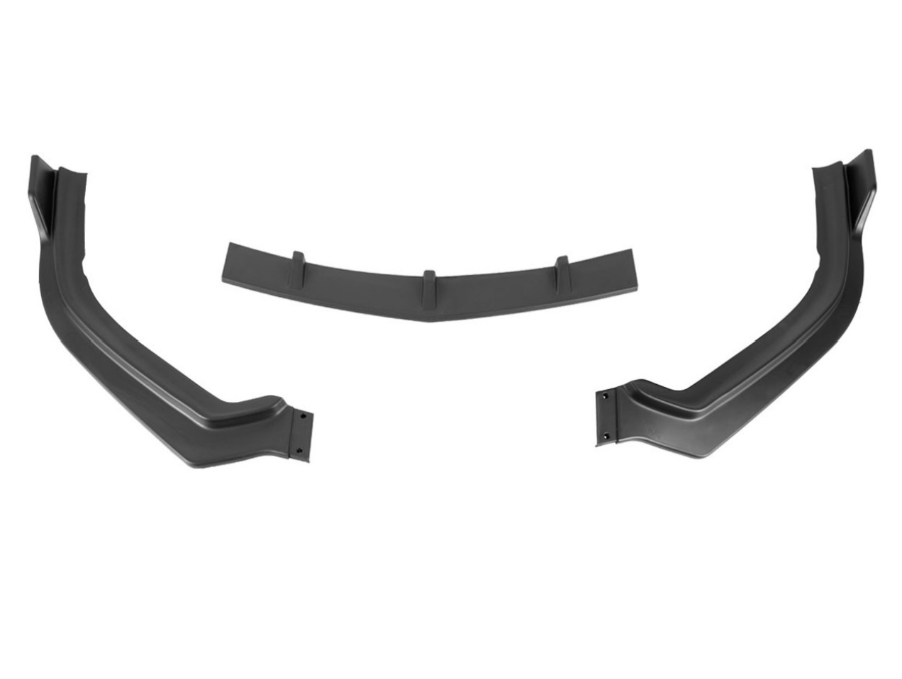 2018-2021 Acura TLX Front Bumper Lip Splitter Kit - 3PC Glossy Black Front Lip Spoiler (Excludes A-Spec Models) | Enhance Your Car's Sporty Look for Street Racing & Car Shows