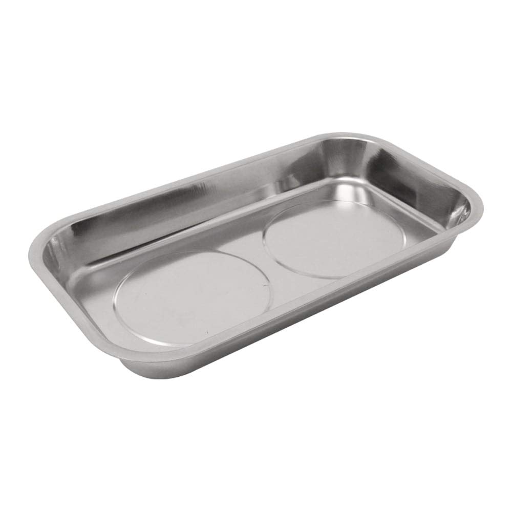 Stainless Steel Magnetic Tray - Organize Tools & Small Parts