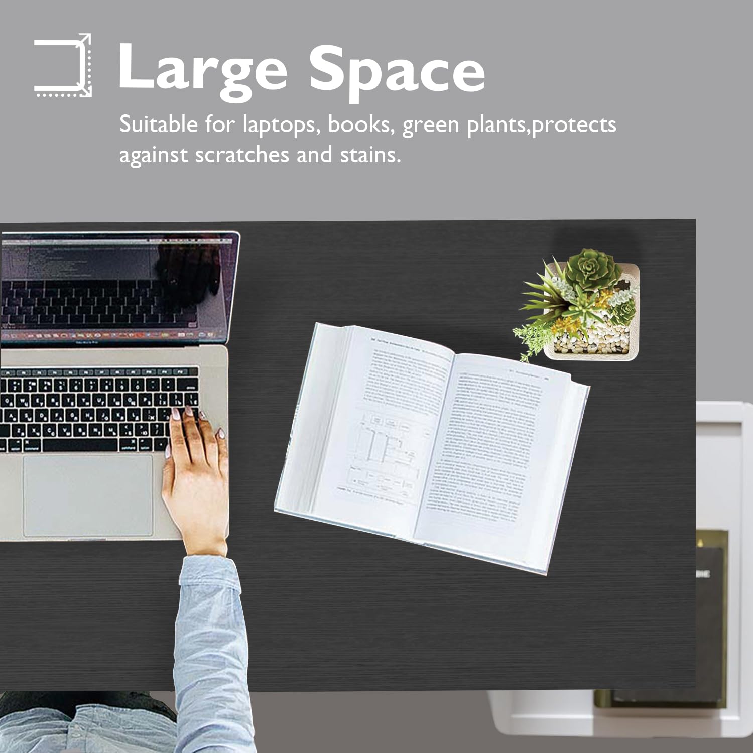 Best 32 Inch Computer Desk - Modern Home Office Desk for Study & Writing, Black