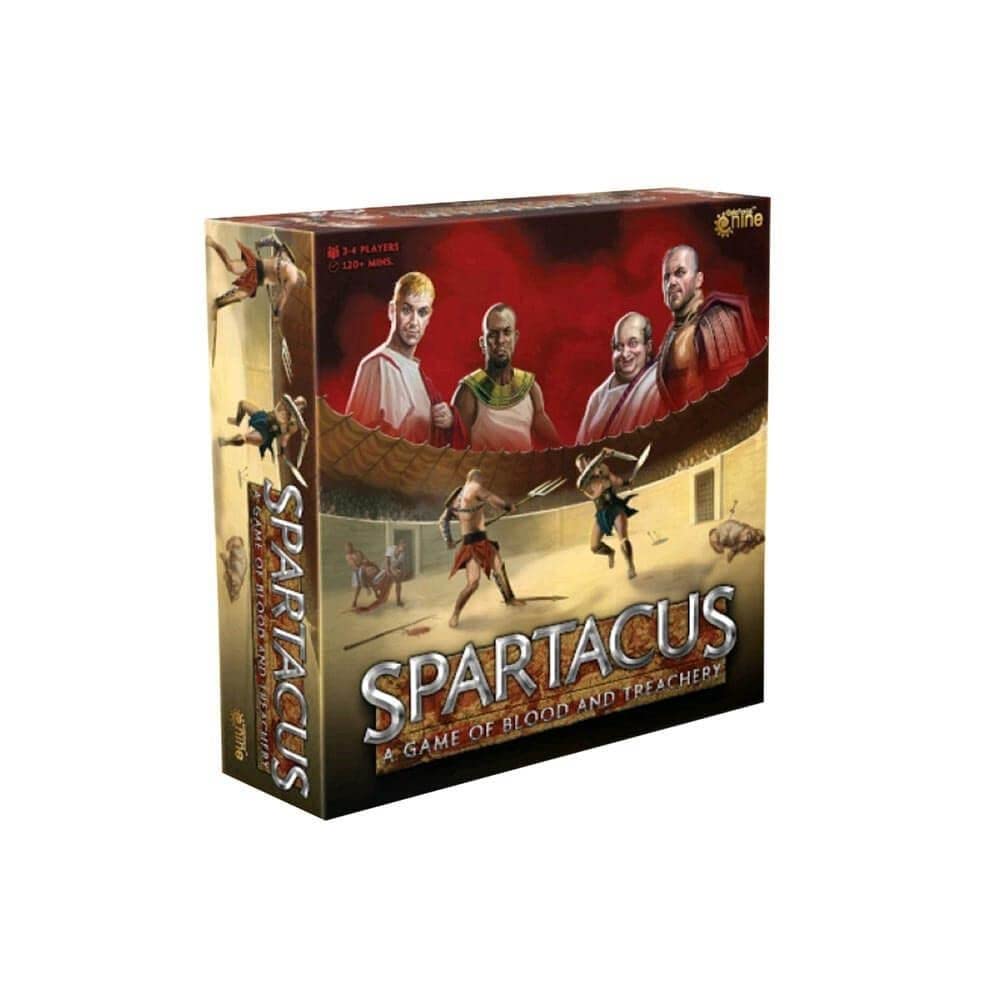 Spartacus Board Game - Strategy Game of Blood and Treachery for Adults | Ancient Rome Theme | Perfect for Game Nights and Parties
