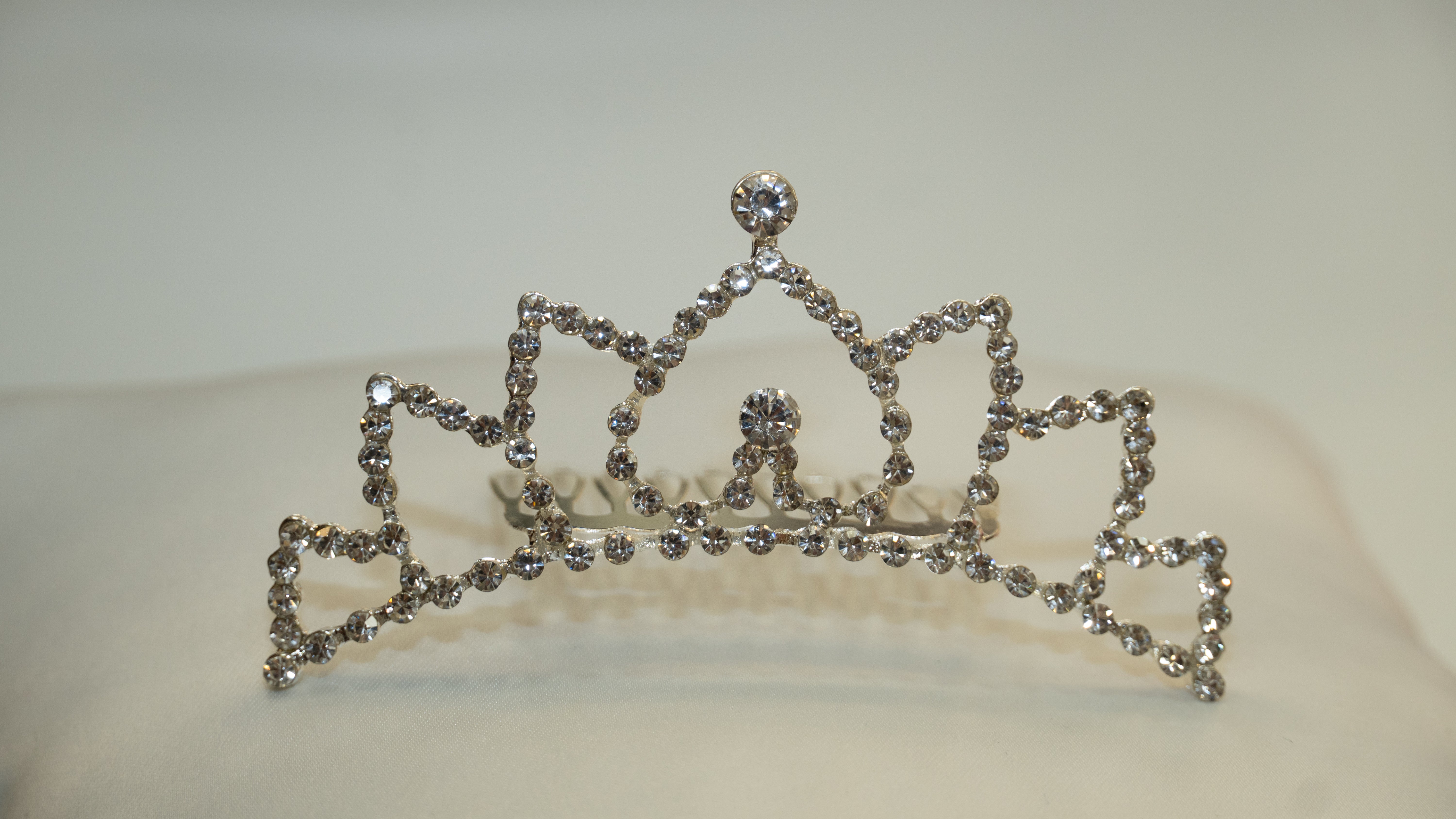Girls Princess Tiara Crown - Sparkling Rhinestone Headband for Birthday Party, Dress Up, Halloween Costume Accessories (TR 715) | Perfect for Kids Pretend Play, Pageants & Photo Shoots