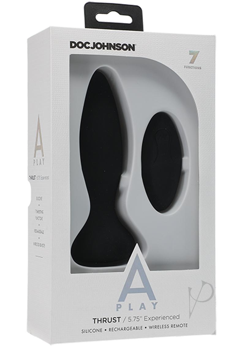 Premium Remote Control Anal Plug for Adults - Black - Discreet & Powerful Vibrating Butt Plug for Solo Play & Couples Use - Enhance Intimacy & Spice Up Your Bedroom Fun