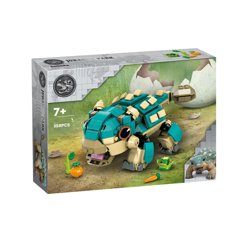 358 Pcs Baby Bumpy Ankylosaurus Dinosaur Toys - Realistic Dinosaur Figures for Kids, Educational STEM Learning Toys for Children, Perfect for Birthday Gifts, Classroom Rewards & Dinosaur-Themed Parties