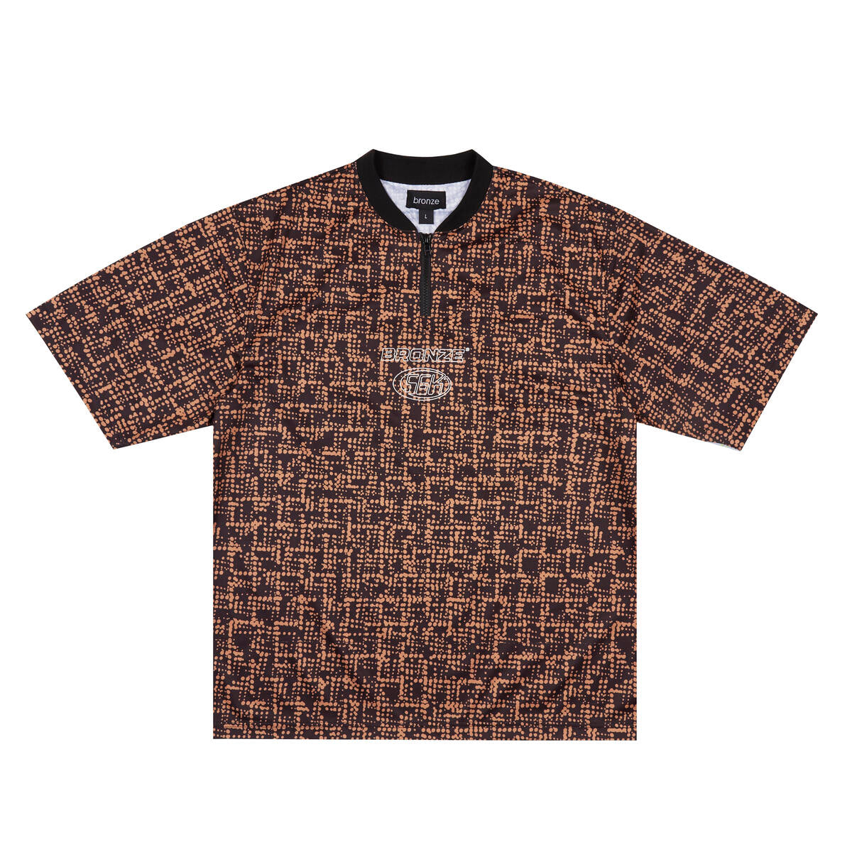 Premium Bronze 56k Cycling Jersey for Men & Women - Breathable & Moisture-Wicking Bike Shirt (Brown) - Perfect for Road Biking, Mountain Cycling & Outdoor Sports