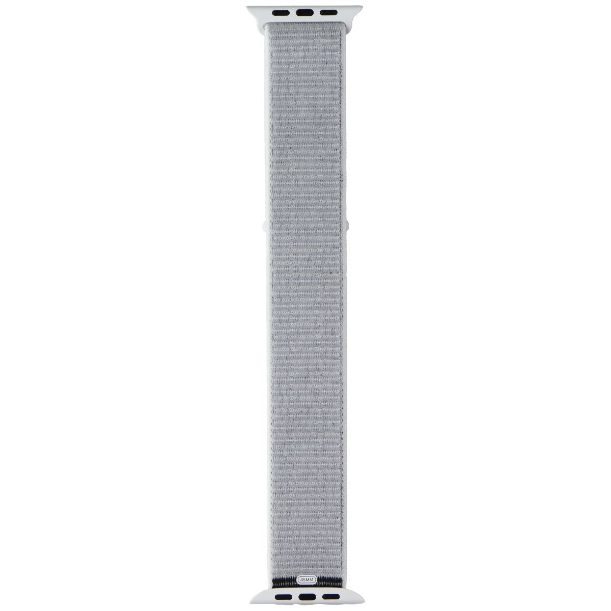 Apple Watch 45mm Nike Sport Loop Band - Compatible with 49/46/45/44mm Series - Summit White - Lightweight & Breathable for Running, Workouts & Active Lifestyle