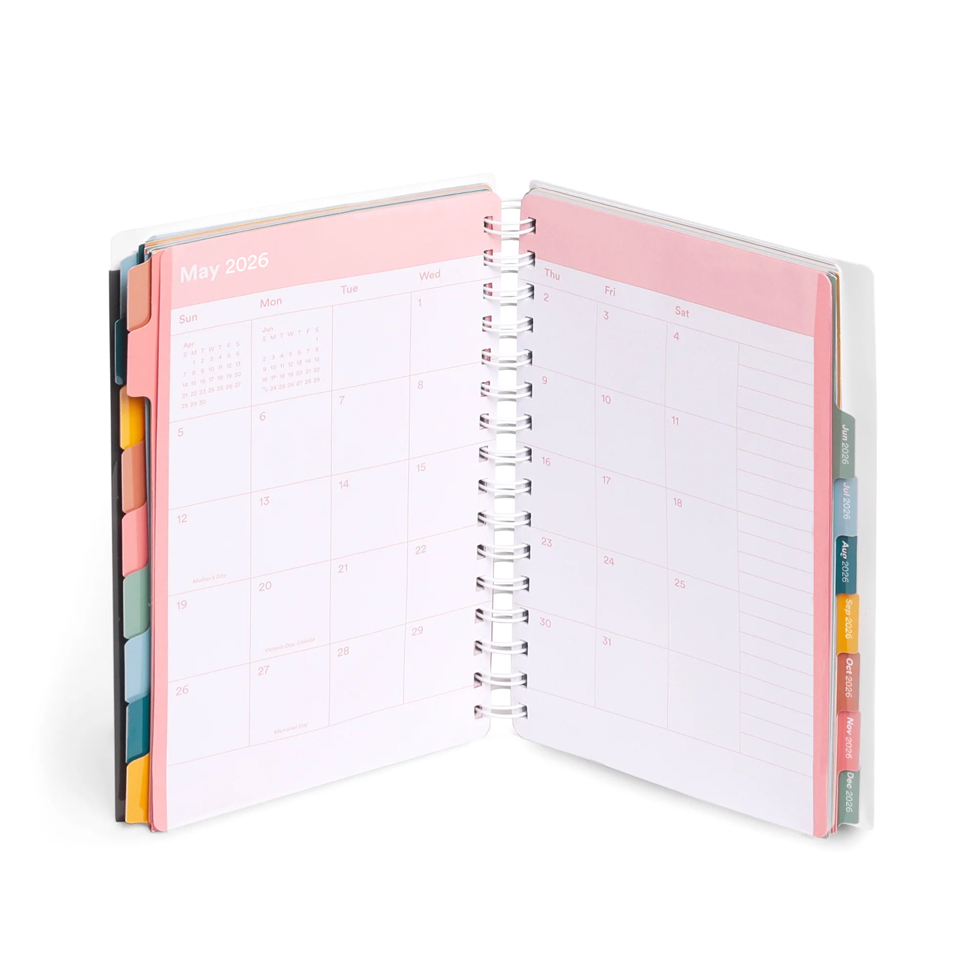 2025-2026 18-Month Academic Planner with Pockets - Weekly & Monthly Organizer for Students, Professionals | Perfect for School, Office, and Personal Scheduling