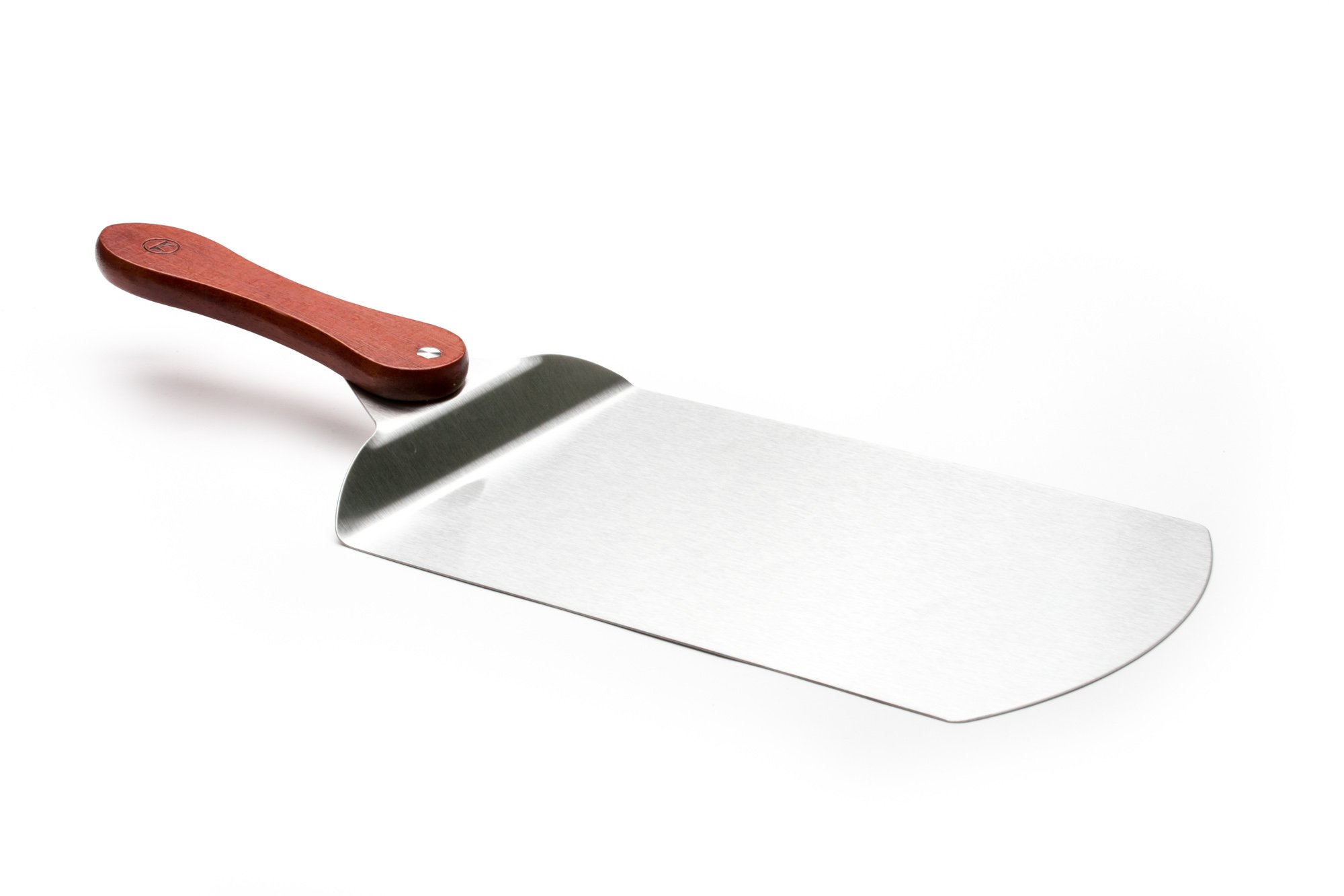 Premium Stainless Steel Pizza Peel with Collapsible Rosewood Handle - 20