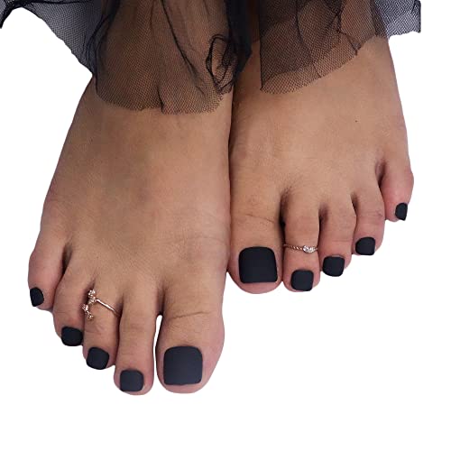 Beromt Press on Nails Set - 24pcs Full Cover Fake Nails with Strong Glue, Salon Quality Acrylic Toe Tips for Women Professionals (BFN234TN) - Perfect for Parties, Weddings, and Special Occasions