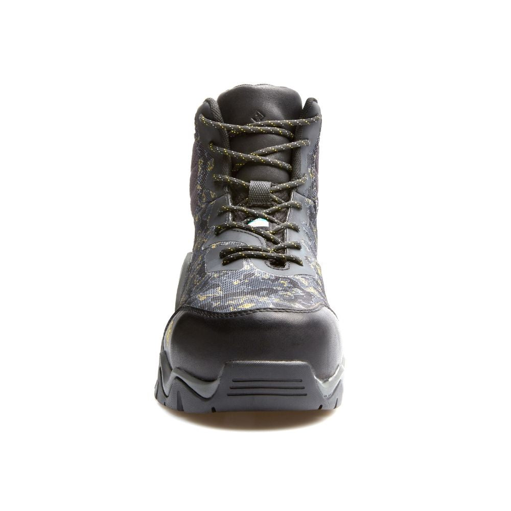 Terra EKG MID Men's Composite Toe Work Shoes - Lightweight Athletic Safety Boots for Construction & Outdoor Work (Camo) | Slip-Resistant & Comfortable for All-Day Wear