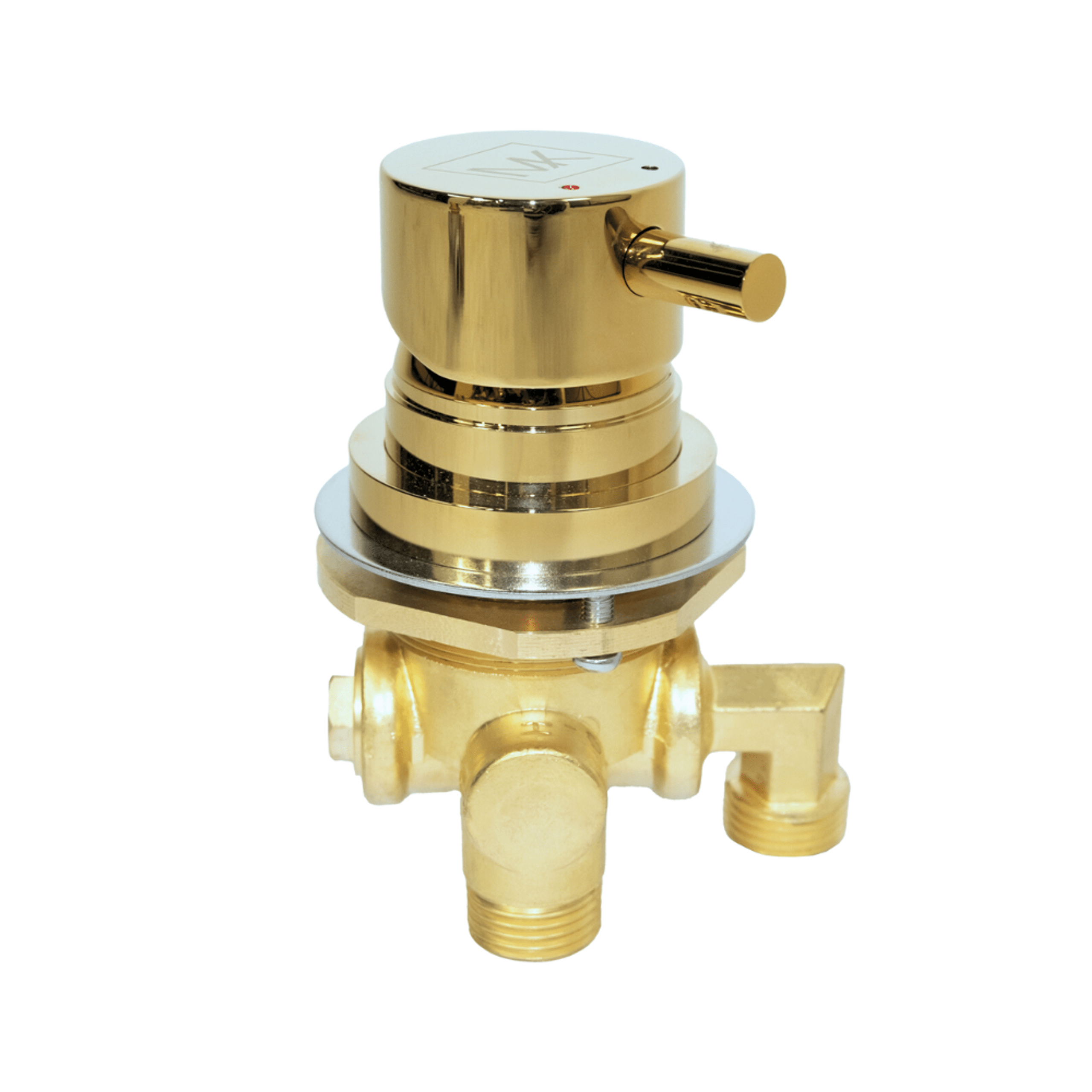 3-Way Faucet - High-Quality Brass Water Dispenser Valve for Kitchen, Bathroom & Garden - Perfect for Sink, Tub & Outdoor Use