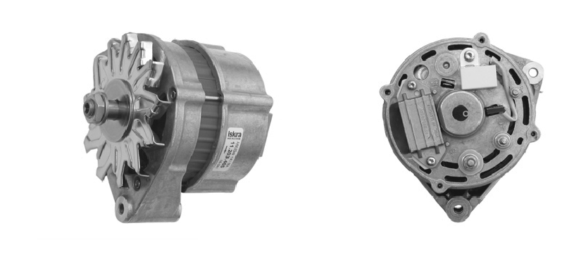 MAHLE Letrika (Iskra) Alternator 14VDC 55Amp - AAK4349 11.203.405 - Replacement Part for Cars, Trucks & Boats - High Performance Auto Electrical Component