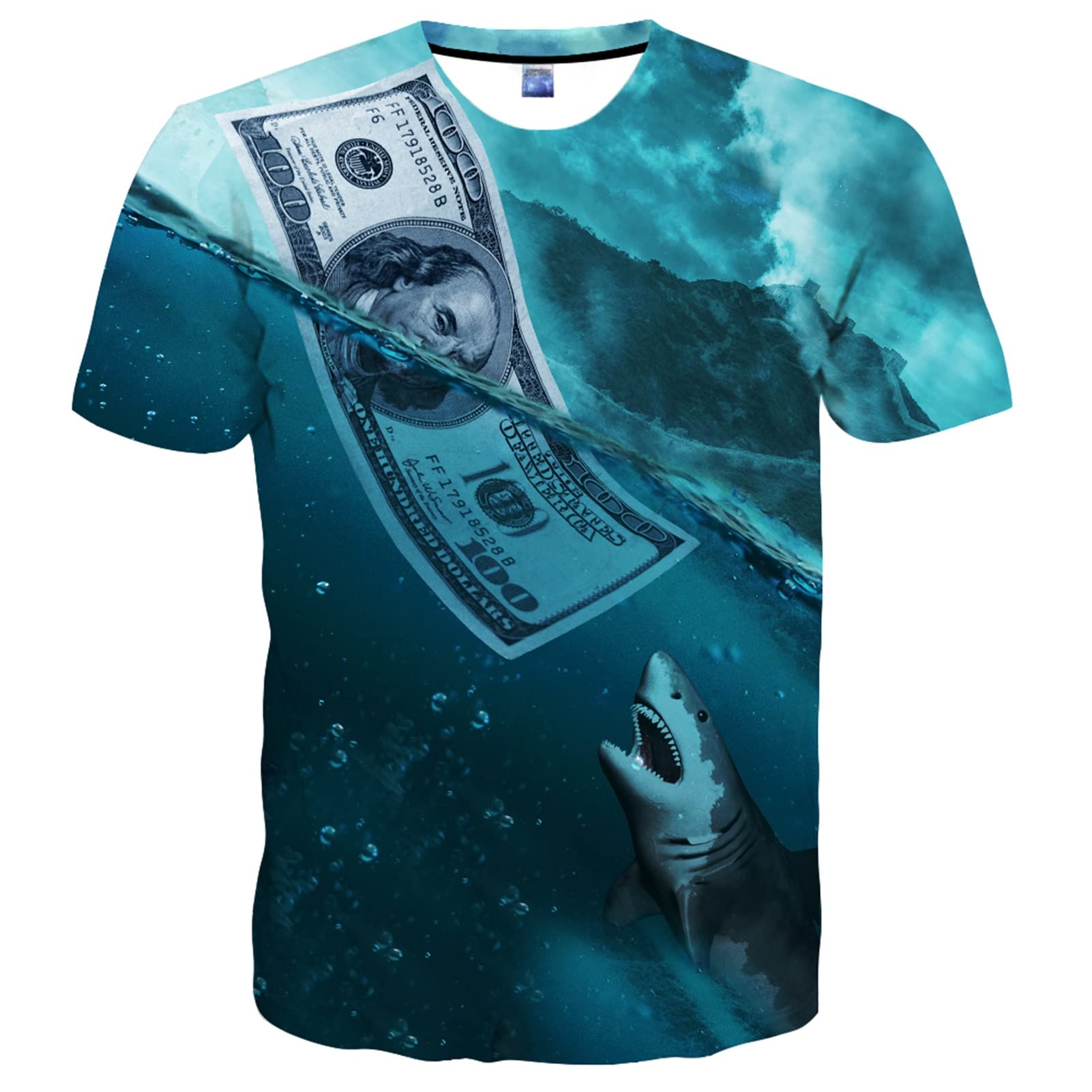 Yasswete Unisex 3D Printed Short Sleeve T-Shirt for Men & Women - Trendy Graphic Tee for Casual Wear, Street Fashion & Everyday Outfits