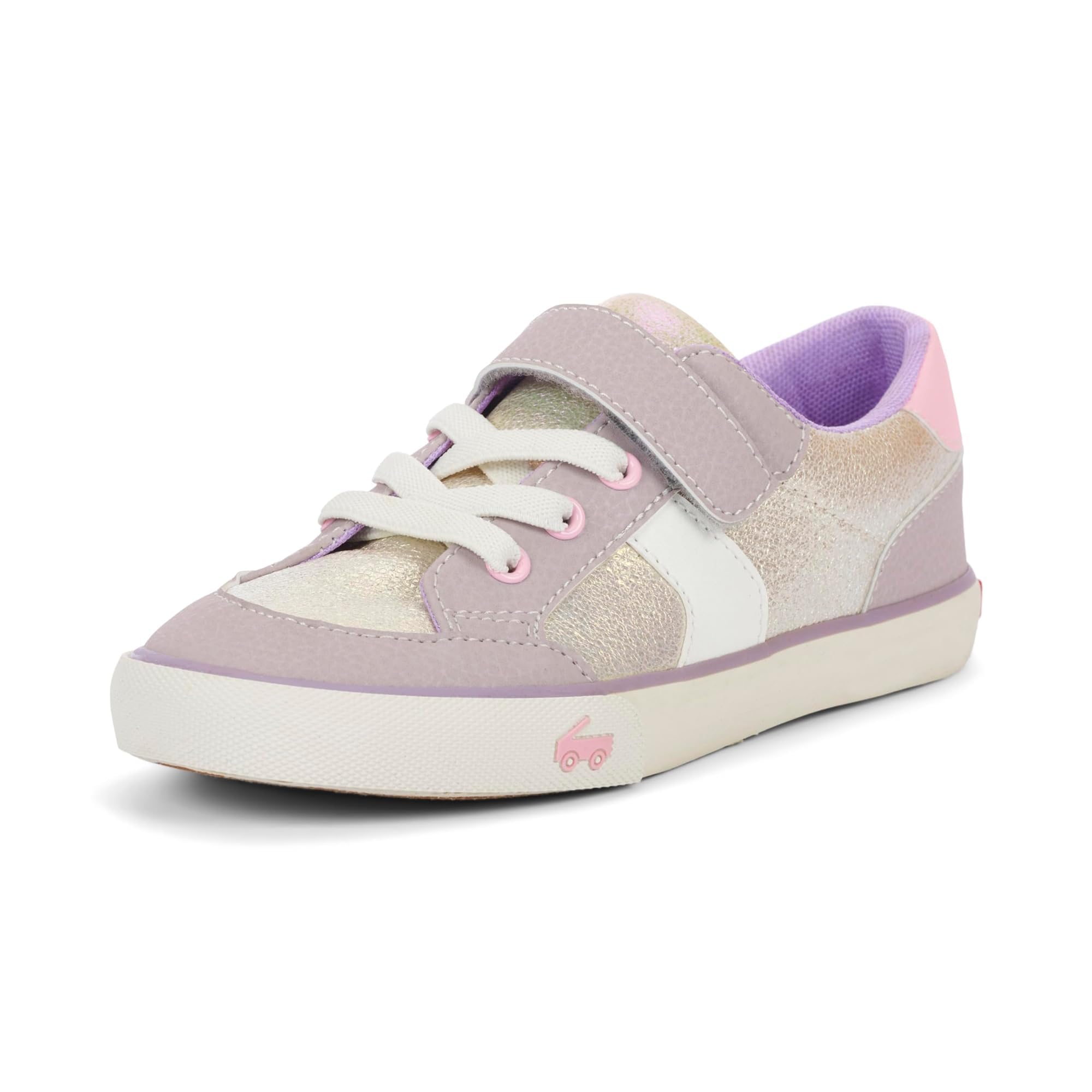 See Kai Run Connor Girls' Sneakers - Lightweight & Comfortable Toddler Shoes for Active Play - Perfect for School, Playground & Everyday Wear