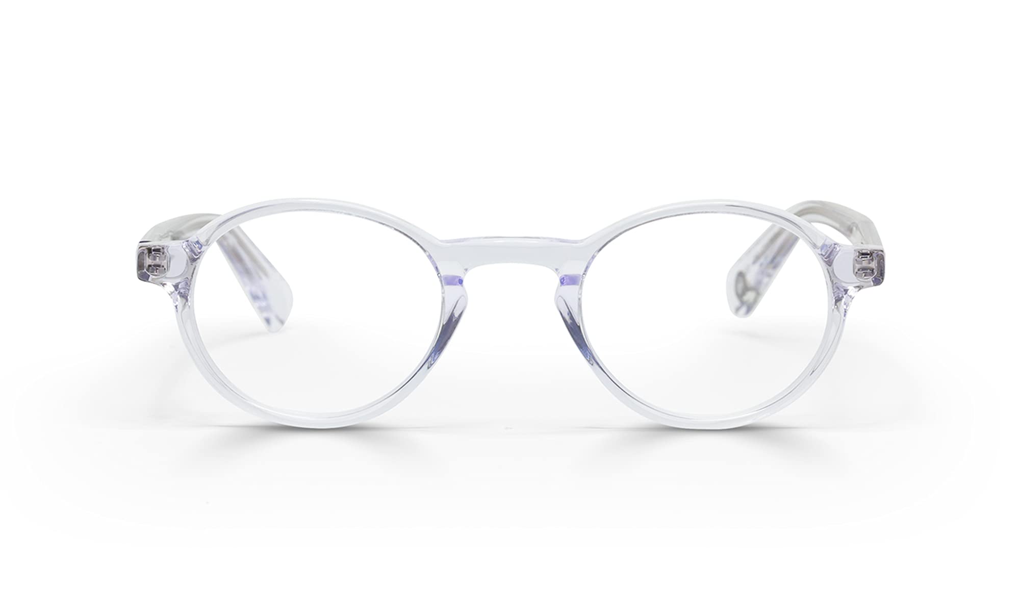 Eyebobs Board Stiff Wide Premium Unisex Reading Glasses for Men & Women | Round Frame Readers for Wide Faces | Perfect for Office, Reading & Computer Work