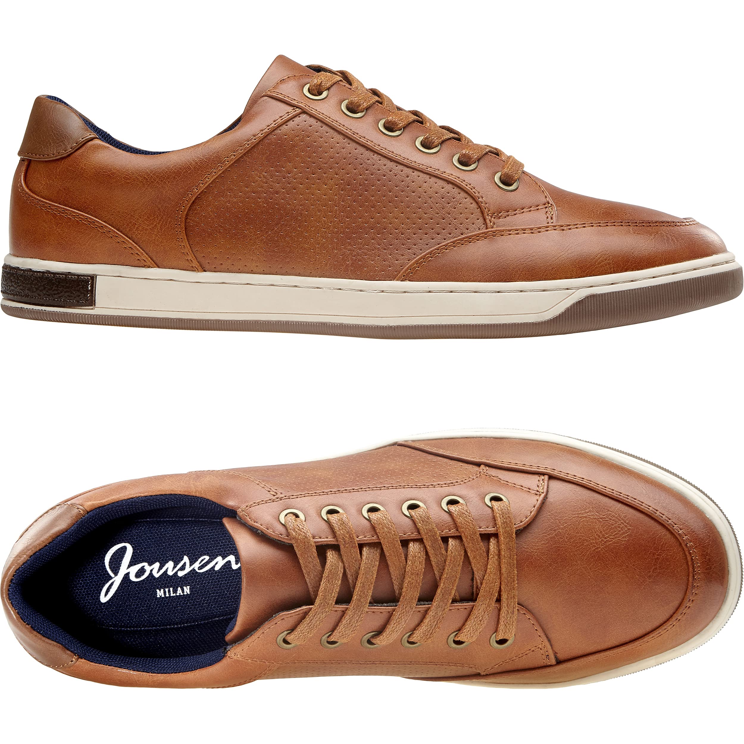 Jousen Men's Fashion Sneakers - Retro Casual Walking Shoes for Men | Lightweight Comfortable Sneakers for Everyday Wear, Gym & Street Style