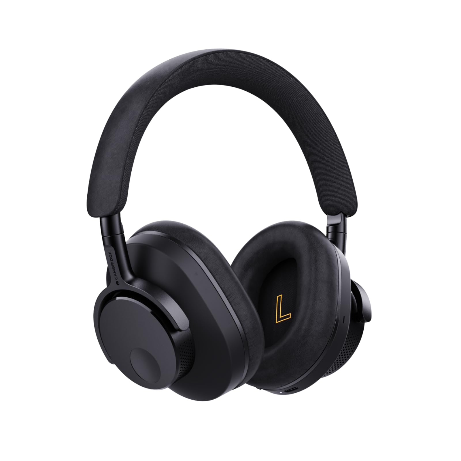Cambridge Audio Melomania P100 Wireless Headphones - Bluetooth 5.0, Active Noise Cancelling (ANC), Hi-Fi Sound Quality, 100-Hour Battery Life with Replaceable Battery, Gaming Mode, Travel Case (Black) | Perfect for Travel, Work, and Gaming