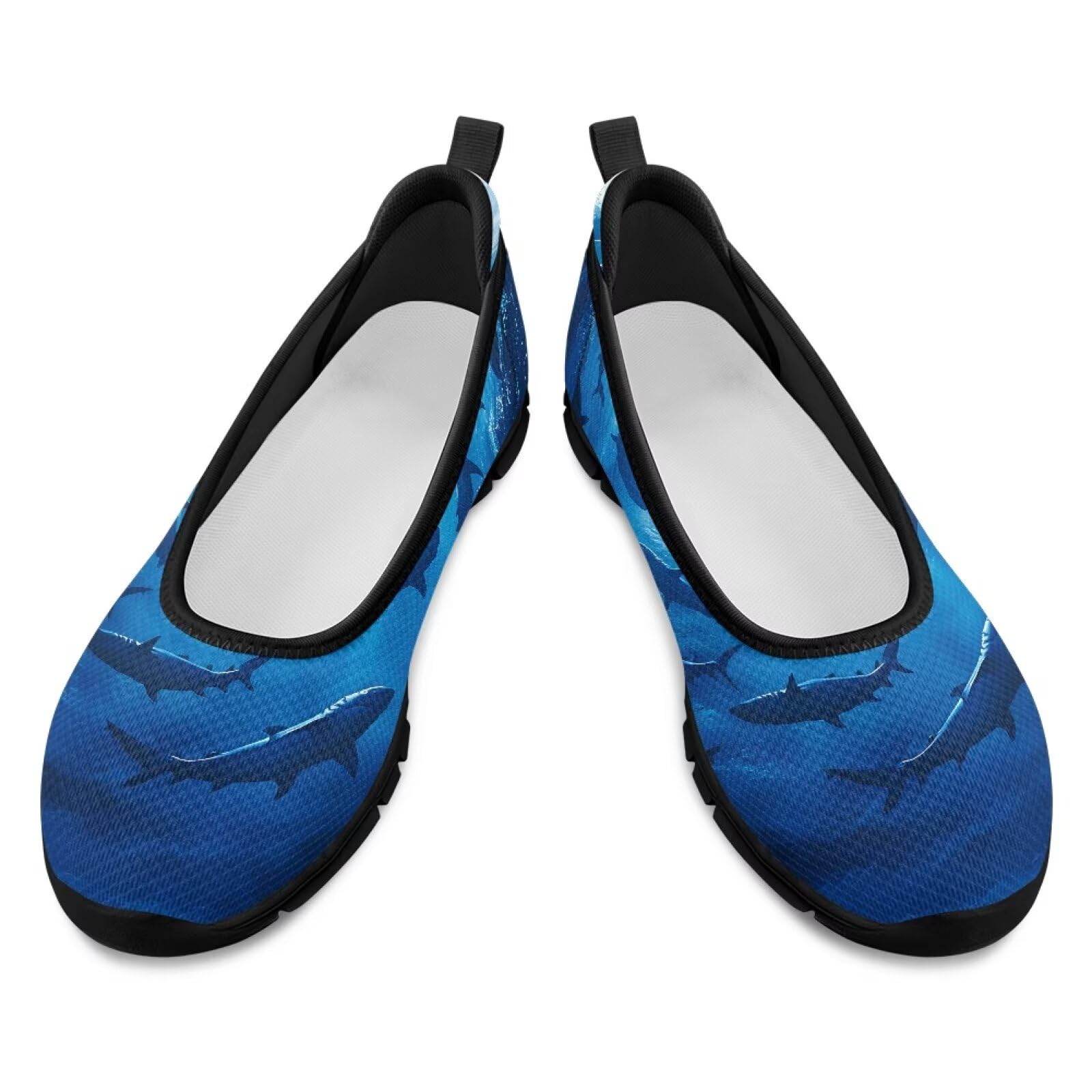 Women's Slip-On Walking Shoes - Breathable Mesh Loafers for Work, Casual & Nursing - Non-Slip Comfort for Shopping & Driving - Black Sole (Sizes 6-11) | Perfect for Healthcare Workers, Office Professionals & Daily Errands