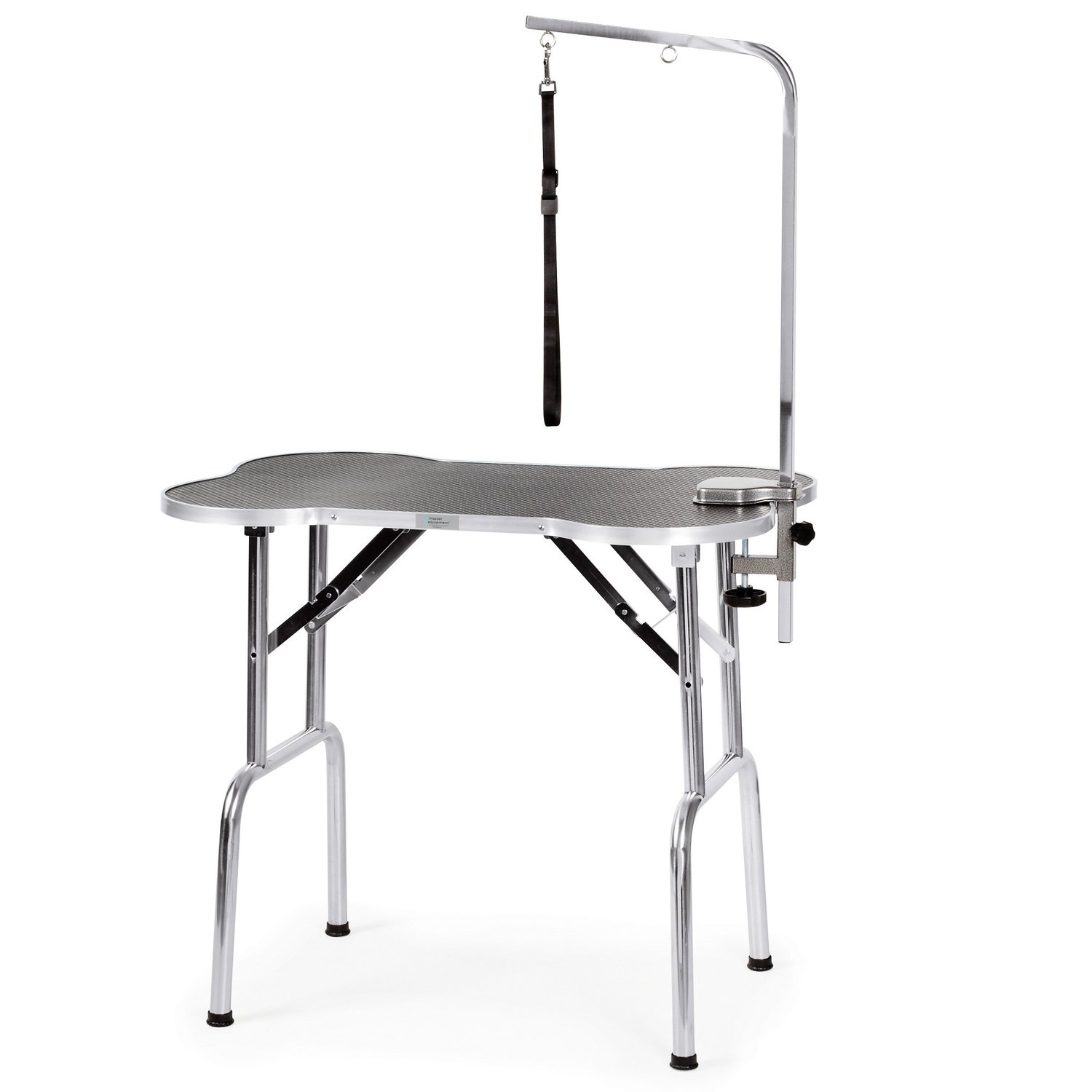 36 Inch Black Bone Shaped Folding Table - Master Equipment for Outdoor Picnics, Camping & Tailgating Parties
