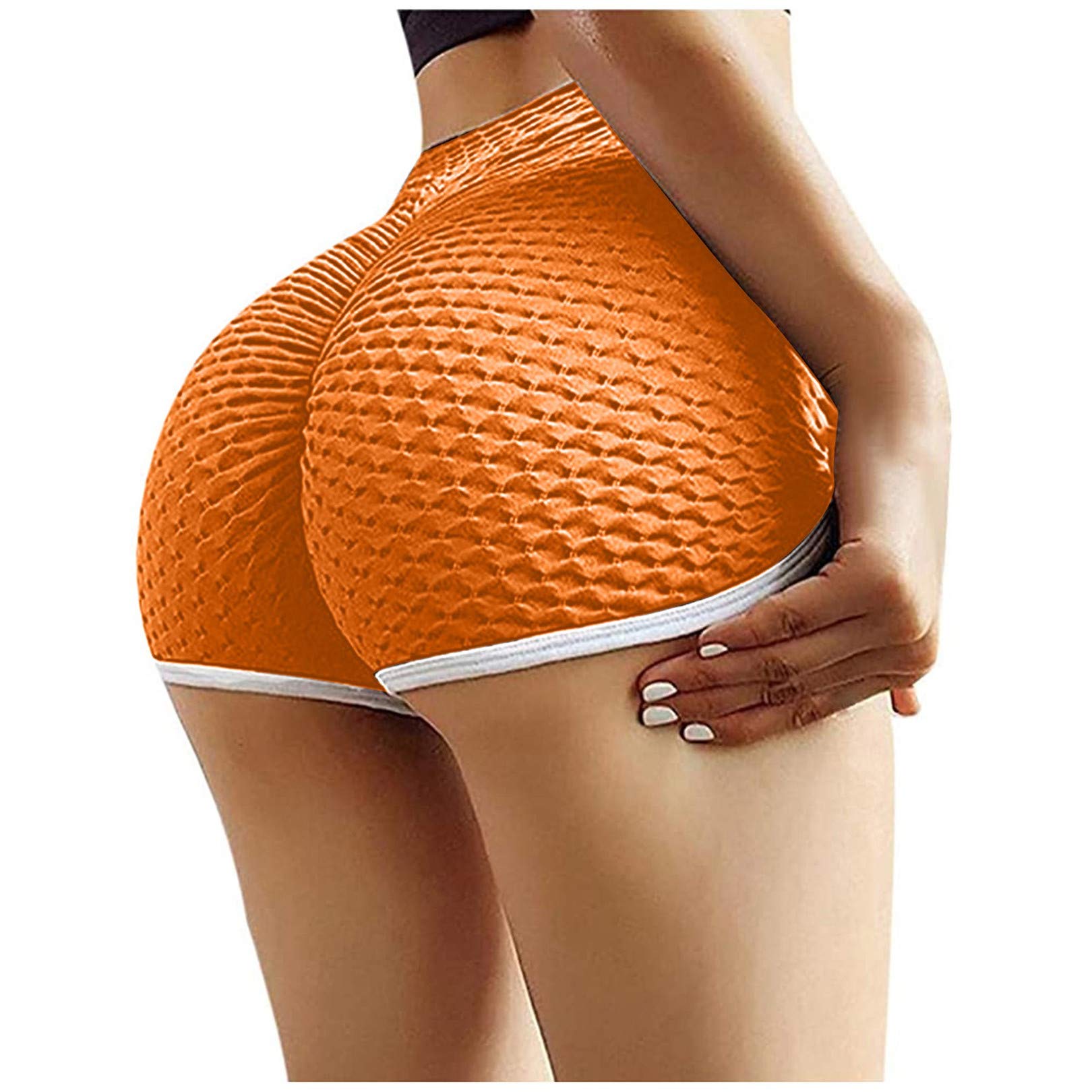 Vodedfy High Waisted Biker Shorts - Women's Workout & Yoga Shorts for Gym & Cycling