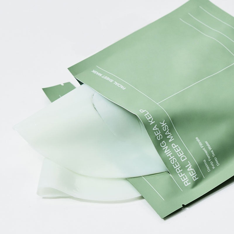 BIODANCE Refreshing Sea Kelp Deep Hydrating Face Mask - 4 Pack for Glowing Skin | Korean Skincare for Dry & Dull Complexion - Perfect for Spa Night & Self-Care Routine