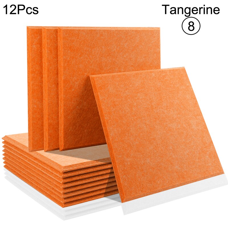 Acoustic Insulation Panel Tiles - Premium Soundproof Wall Panels for Home Studio, Office & Theater Noise Reduction | High Density Foam Panels for Better Sound Absorption