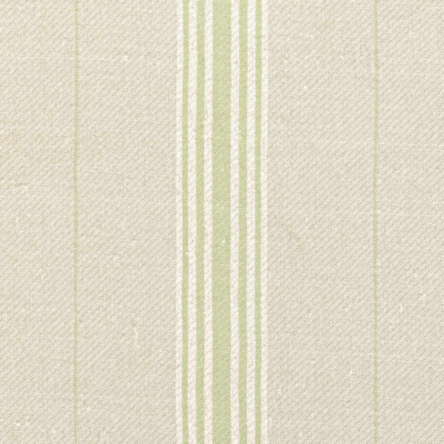 Premium Vallon Striped Linen Fabric - Natural Apple Color Sample for Upholstery & Home Decor | Perfect for DIY Projects, Curtains, and Throw Pillows