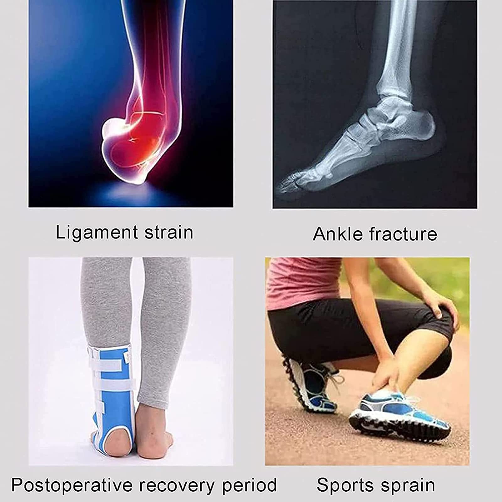 UZIAH Hands Free Knee Crutch - Pain Relief Mobility Aid for Seniors & Disabled - Alternative to Traditional Crutches for Injury, Ankle Fracture & Knee Support - Ideal for Daily Use, Recovery & Post-Surgery Mobility
