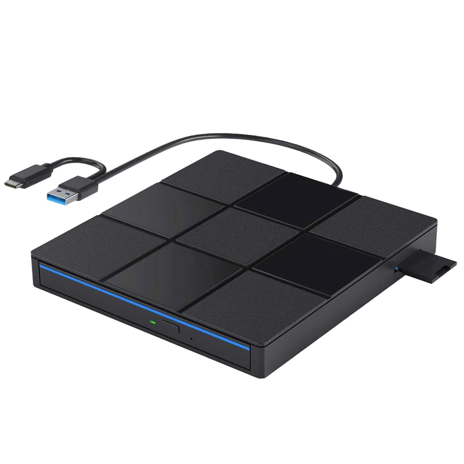 Fast USB 3.0 & USB-C External Data Transfer Device for PC - Ideal for Gaming, Media Storage & Backup Solutions