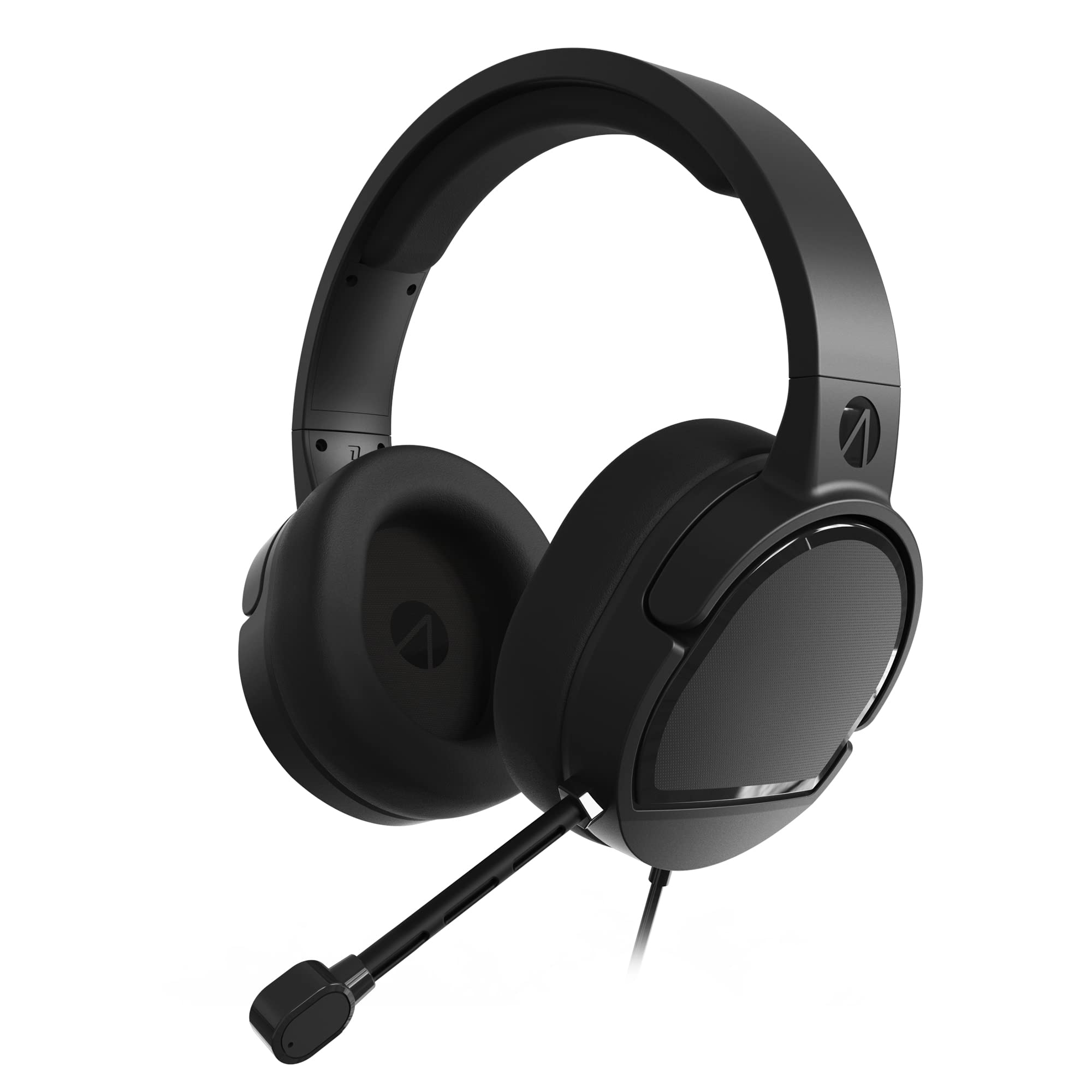 STEALTH Panther Gaming Headset - Over Ear Noise Cancelling Headphones with Flexible Mic for PS5, PS4, Xbox, Switch, PC - 3.5mm Jack, 1.5m Cable - Lightweight & Comfortable for Long Gaming Sessions - Perfect for FPS, RPG & Online Multiplayer Games