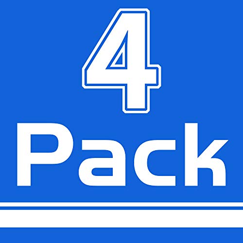 Black; 4 Pack