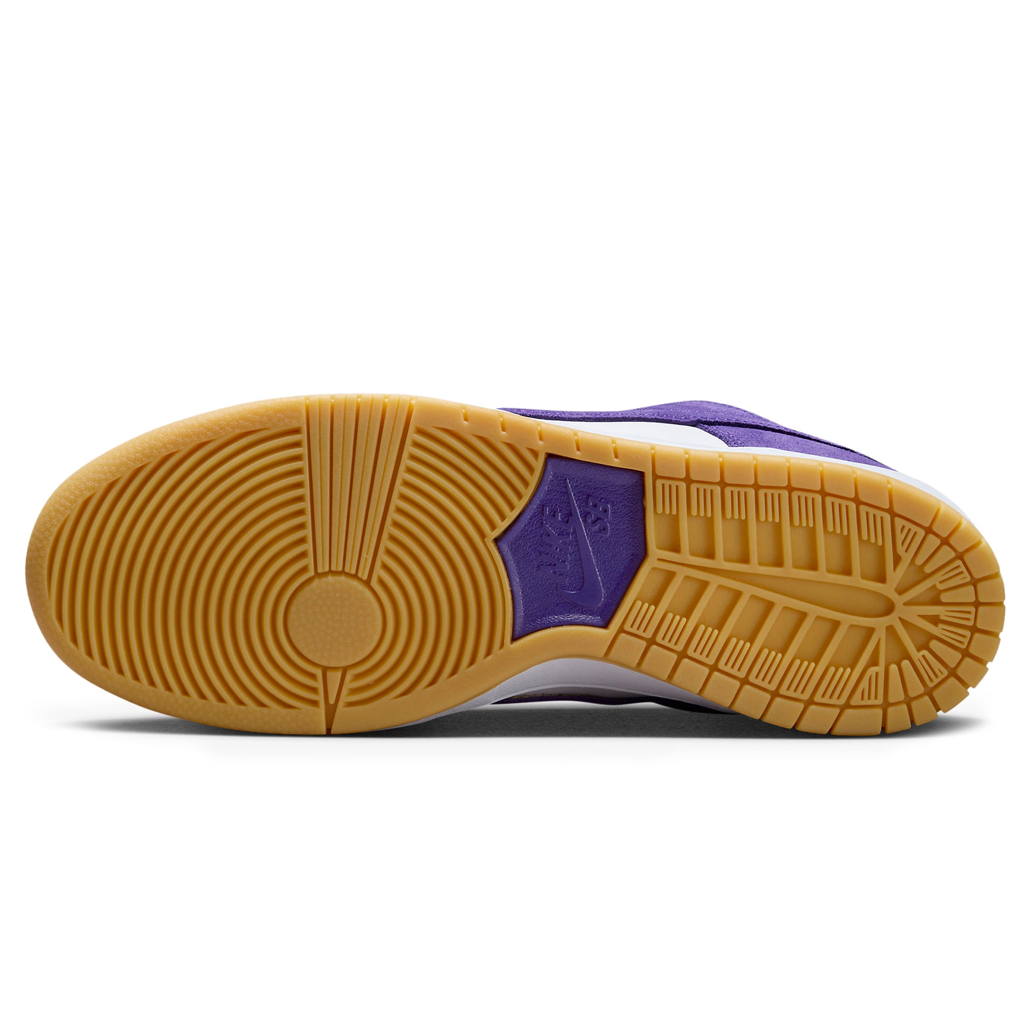 Nike SB Dunk Low Pro ISO Men's Skateboarding Shoes - Orange Label Court Purple Colorway | Durable & Comfortable for Skateboarding, Streetwear, and Casual Wear
