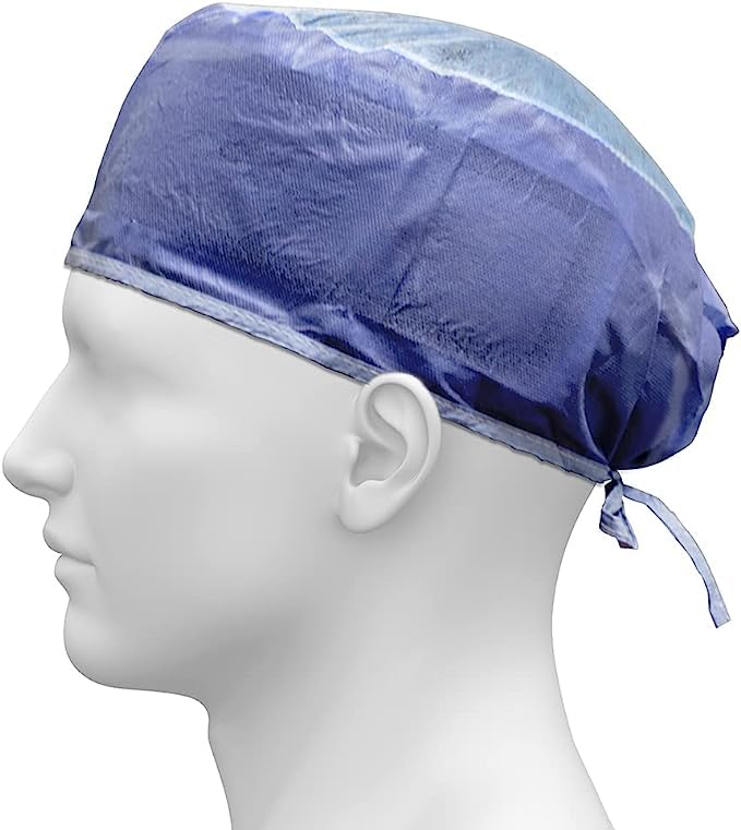 X-Ray Radiation Disposable Cap - 0.125mm Lead Equivalency Protection - One Size Fits All - Lead-Free & Comfortable - Ideal for Dental Clinics, Hospitals & Radiology Labs