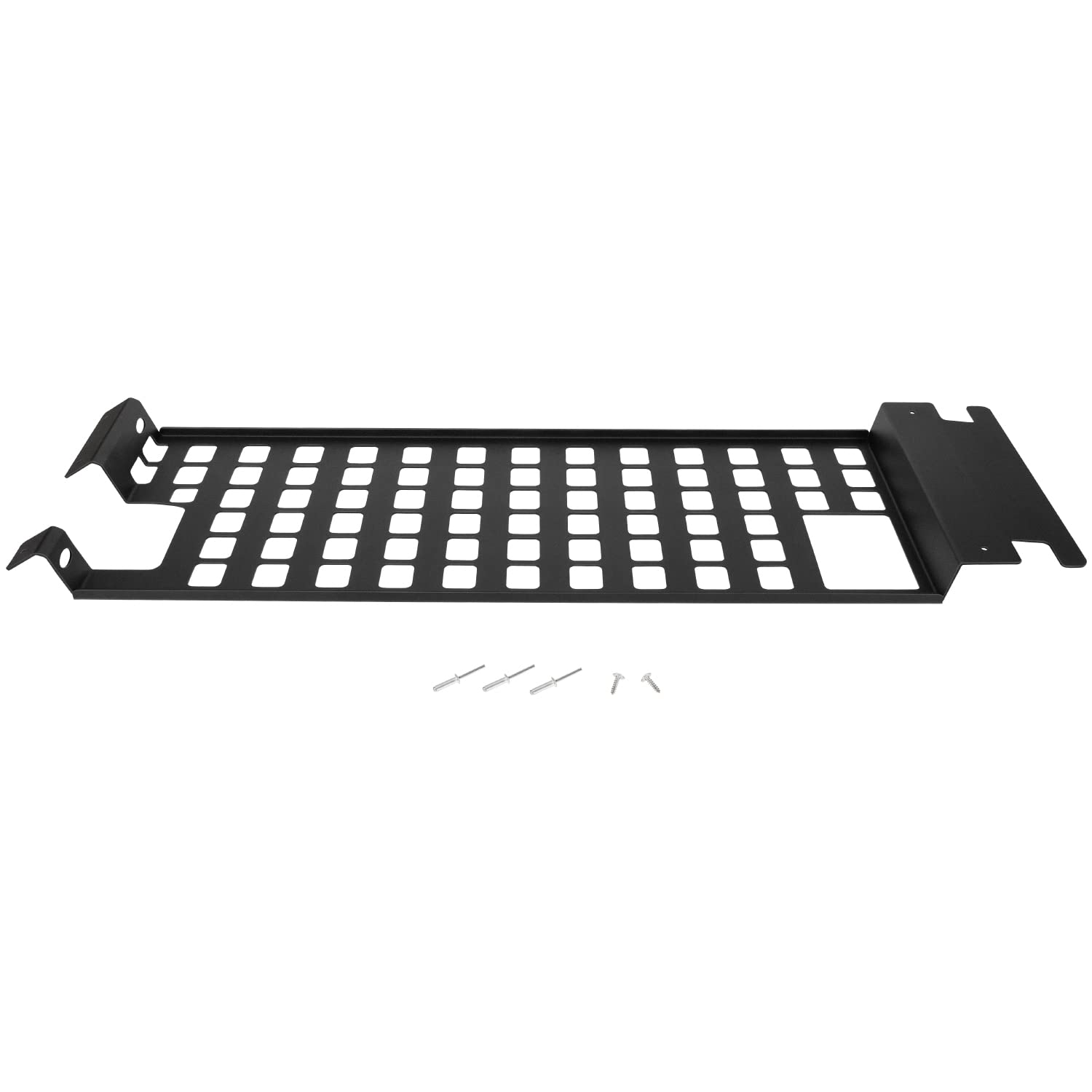 Jeep Wrangler JK 2007-2018 Hard Top Roof Rack with MOLLE Panel - Heavy Duty Metal Luggage Storage Carrier & Exterior Accessories for Off-Road Adventures, Camping & Overlanding