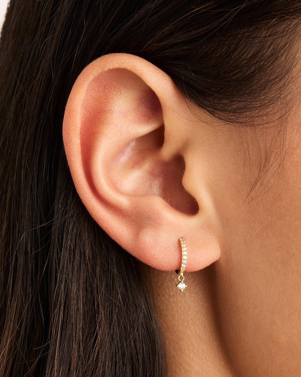 14K Solid Gold Magical Dreams Sleeper Earrings - Dainty & Hypoallergenic Hoop Earrings for Women - Perfect for Everyday Wear, Gifts & Special Occasions