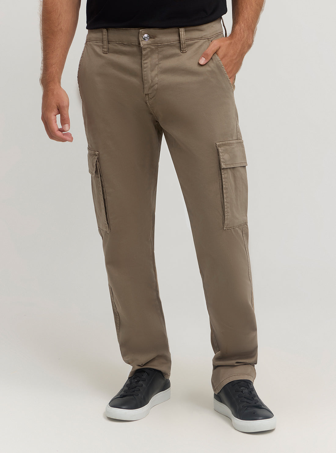 Stylish Brown Cargo Pants for Men - Durable Work & Outdoor Adventure Pants with Multiple Pockets | Perfect for Hiking, Travel & Casual Wear