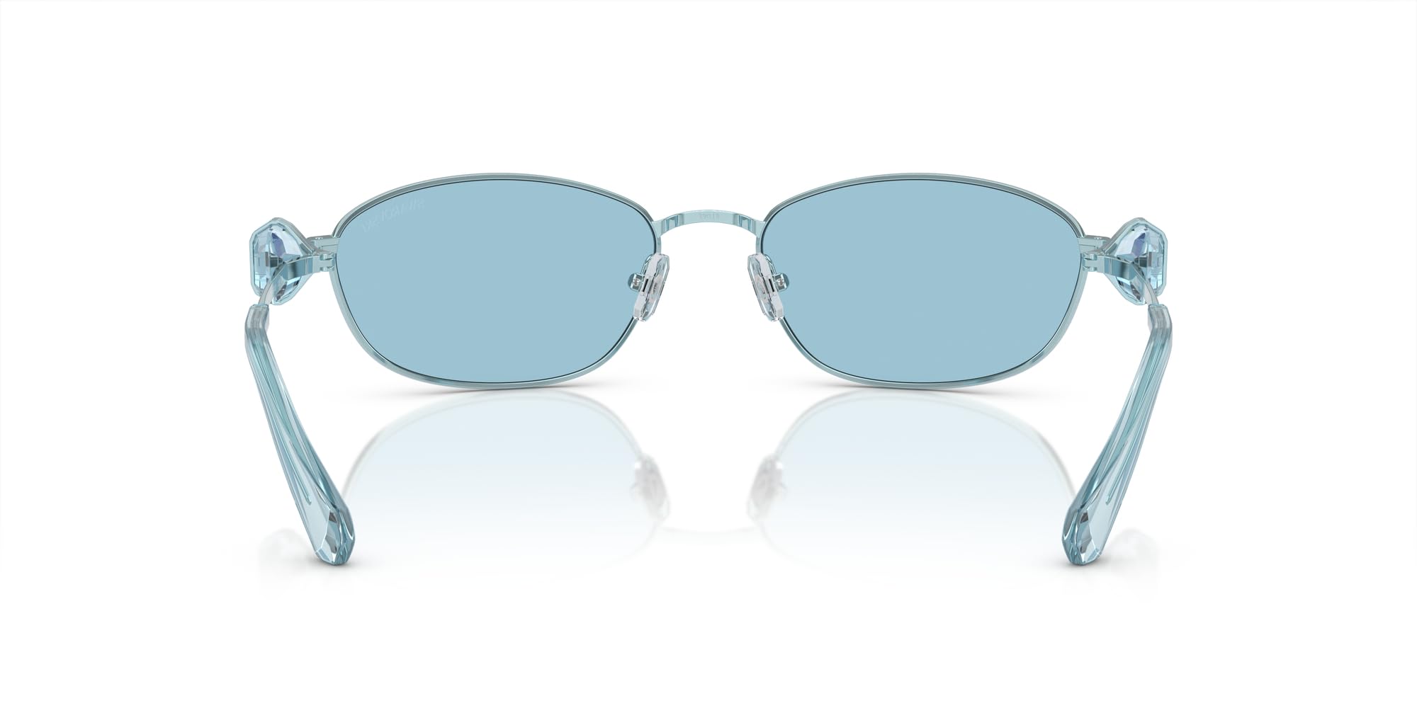Swarovski Women's Sk7010 Oval Sunglasses - Luxury Polarized UV Protection Fashion Sunglasses for Women | Perfect for Beach, Driving & Outdoor Activities