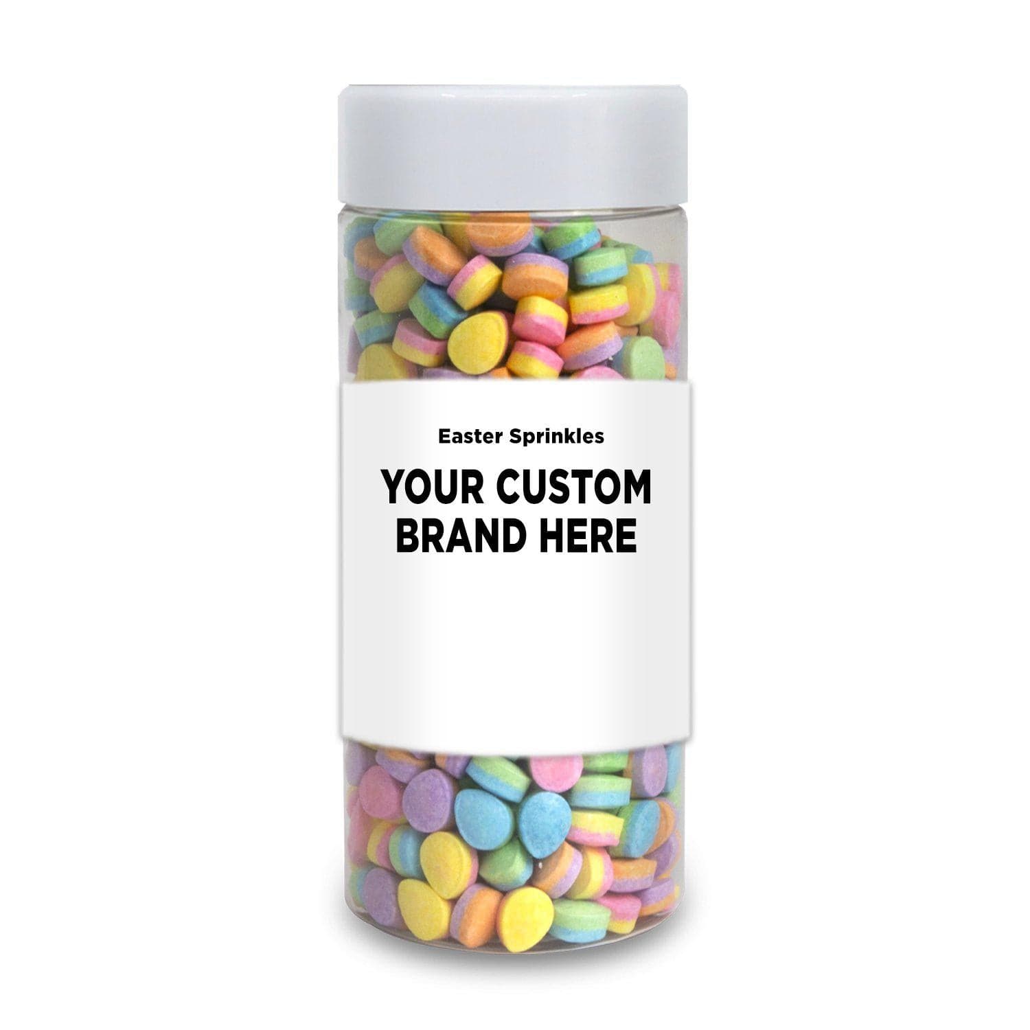 Easter Egg Shaped Sprinkles - Bulk 48 Units per Case | Private Label Baking Decorations for Cookies, Cupcakes & Holiday Desserts