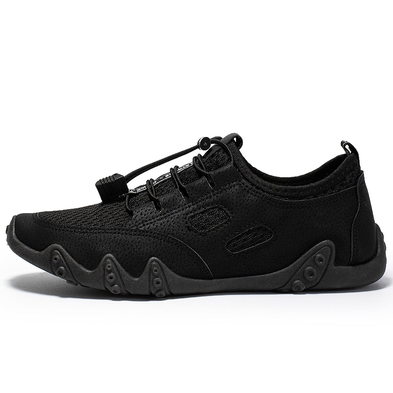 FAJIA Men's Breathable Mesh Walking Sneakers - Comfortable Lightweight Casual Sports Shoes for Walking, Running & Gym - Lace-Up Fashion Sneakers for Everyday Wear & Outdoor Activities