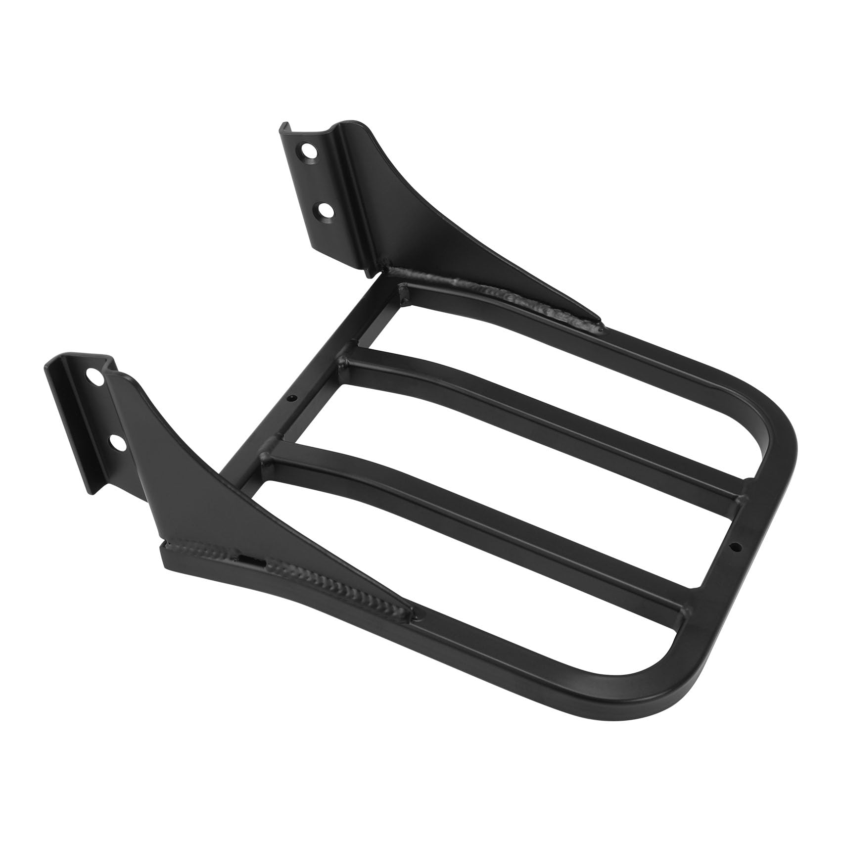 TCMT Black Sissy Bar Backrest Luggage Rack for Harley Sportster XL 883 & 1200 (2004-2022) - Universal Fit, Comfortable Support for Long Rides and Road Trips