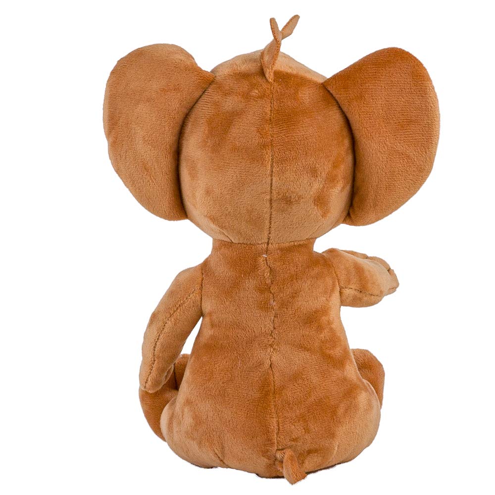 Tom and Jerry Plush Toy - Brown Teddy Mouse (8 inches) for Kids, Collectors & Gift Giving | Perfect for Bedroom Decor, Birthday Presents & Cartoon Fans