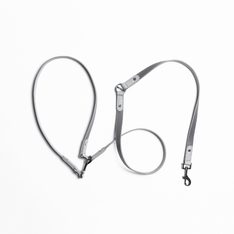 Moonstone Hands Free Dog Leash - Adjustable Waist Leash for Running, Hiking & Walking - Reflective & Durable for Medium to Large Dogs - Perfect for Outdoor Adventures & Daily Walks
